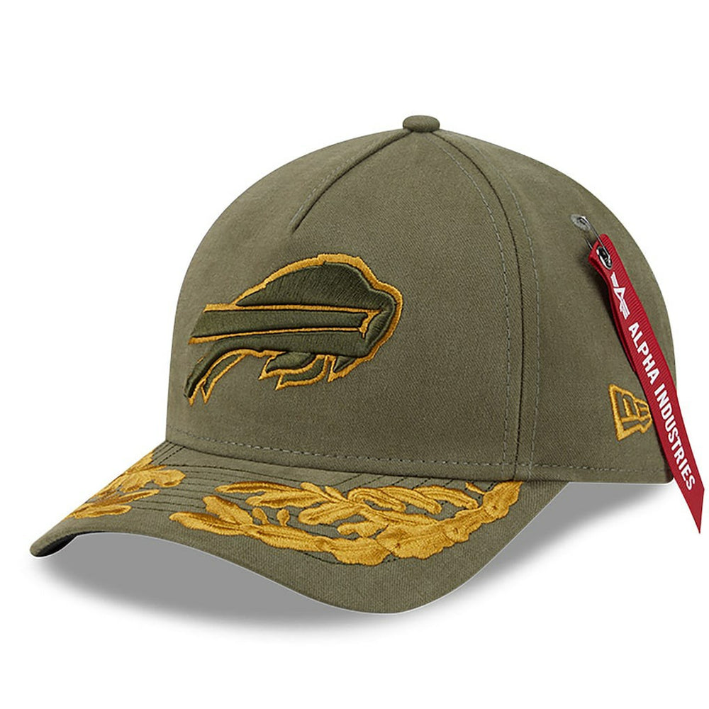Buffalo Bills x Alpha Industries A-Frame 9FORTY Adjustable Hat | NFL Outlet