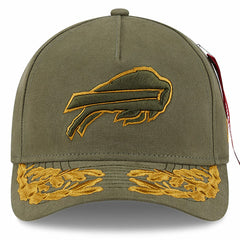 Buffalo Bills x Alpha Industries A-Frame 9FORTY Adjustable Hat | NFL Outlet