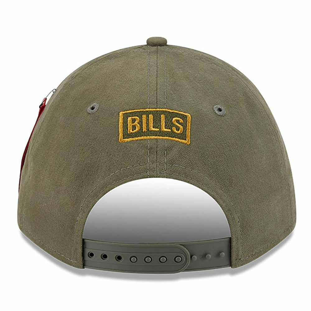 Buffalo Bills x Alpha Industries A-Frame 9FORTY Adjustable Hat | NFL Outlet