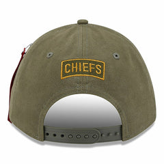 Kansas City Chiefs x Alpha Industries A-Frame 9FORTY Adjustable Hat | NFL Hot