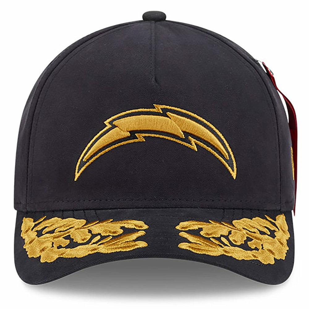 Los Angeles Chargers x Alpha Industries A-Frame 9FORTY Adjustable Hat | NFL Sale