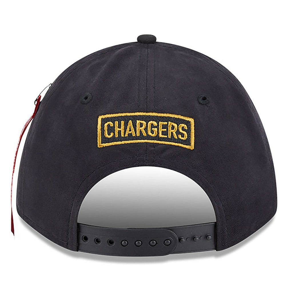 Los Angeles Chargers x Alpha Industries A-Frame 9FORTY Adjustable Hat | NFL Sale