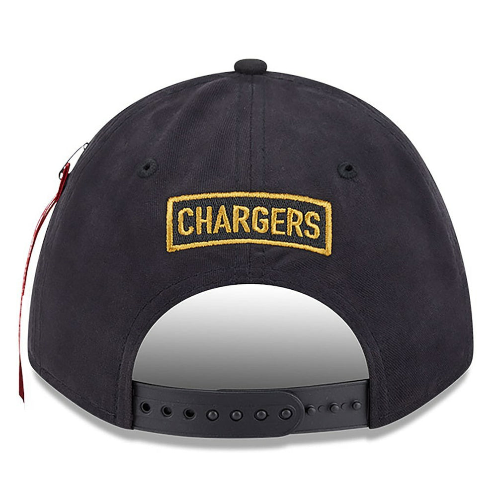 Los Angeles Chargers x Alpha Industries A-Frame 9FORTY Adjustable Hat | NFL Sale