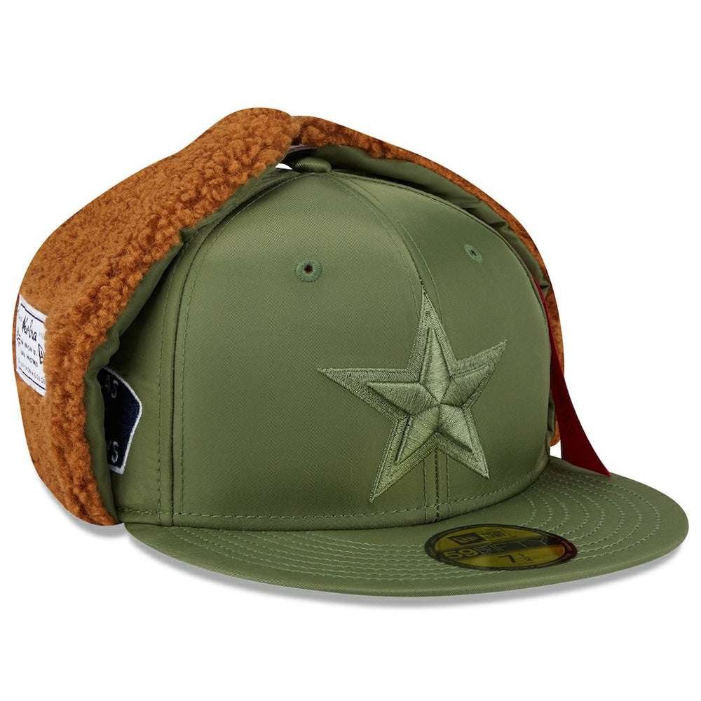 Dallas Cowboys x Alpha Industries Dog Ears 59FIFTY Fitted Hat | NFL Discount