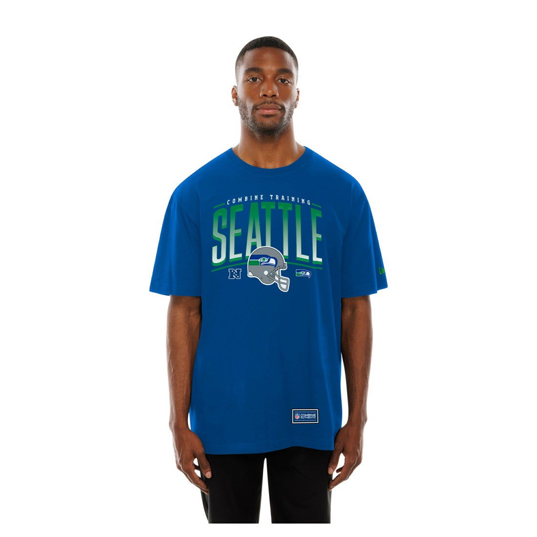 Seattle Seahawks Combine Authentic Training Throwback T-Shirt | NFL Hot