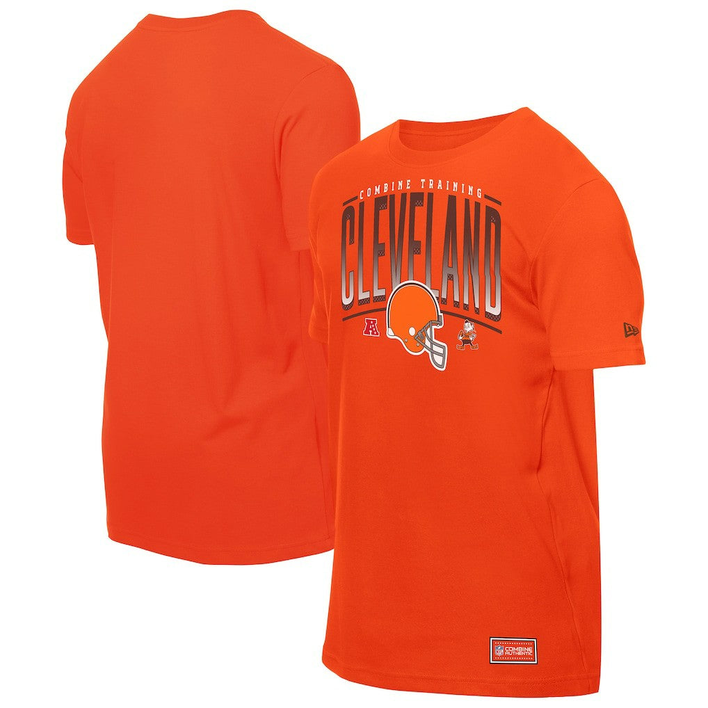 Cleveland Browns Combine Authentic Training Throwback T-Shirt | NFL Outlet