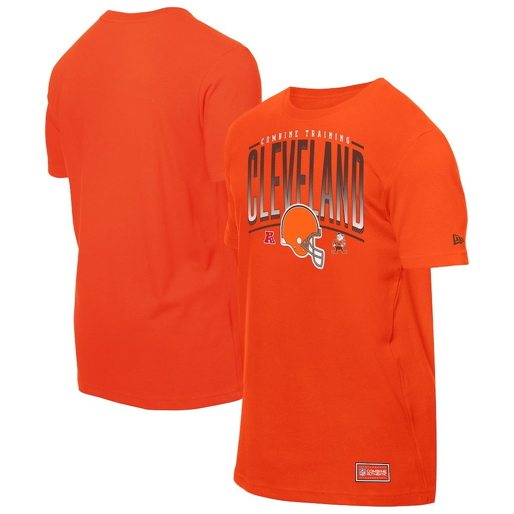 Cleveland Browns Combine Authentic Training Throwback T-Shirt | NFL Outlet