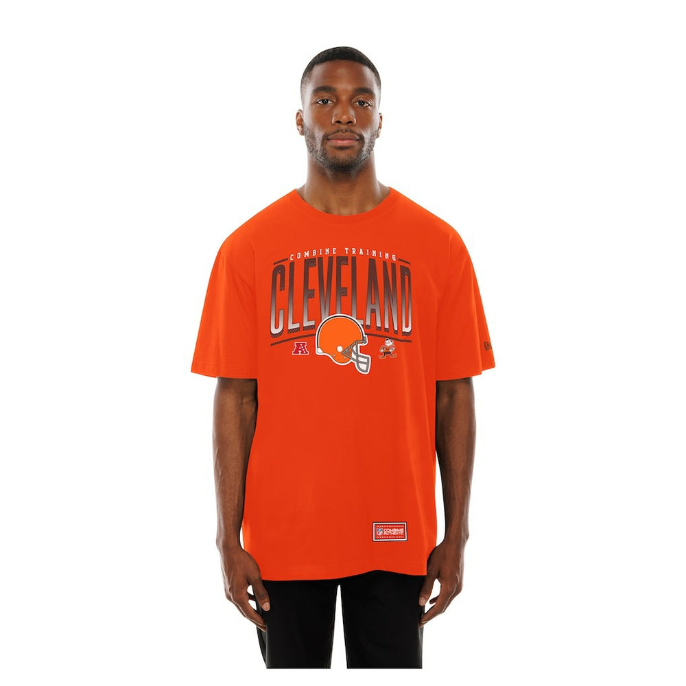 Cleveland Browns Combine Authentic Training Throwback T-Shirt | NFL Outlet