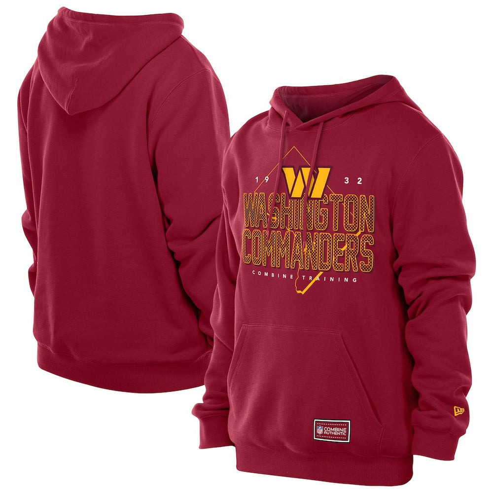 Washington Commanders Combine Authentic Local State Throwback Hoodie | NFL Outlet