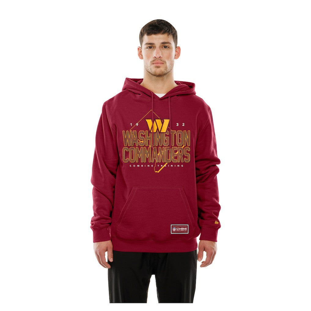 Washington Commanders Combine Authentic Local State Throwback Hoodie | NFL Outlet