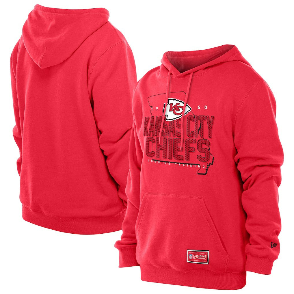 Kansas City Chiefs Combine Authentic Local State Throwback Hoodie | NFL US