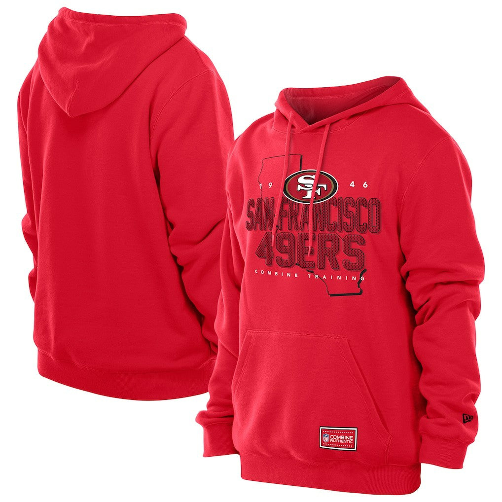 San Francisco 49ers Combine Authentic Local State Throwback Hoodie | NFL Near me