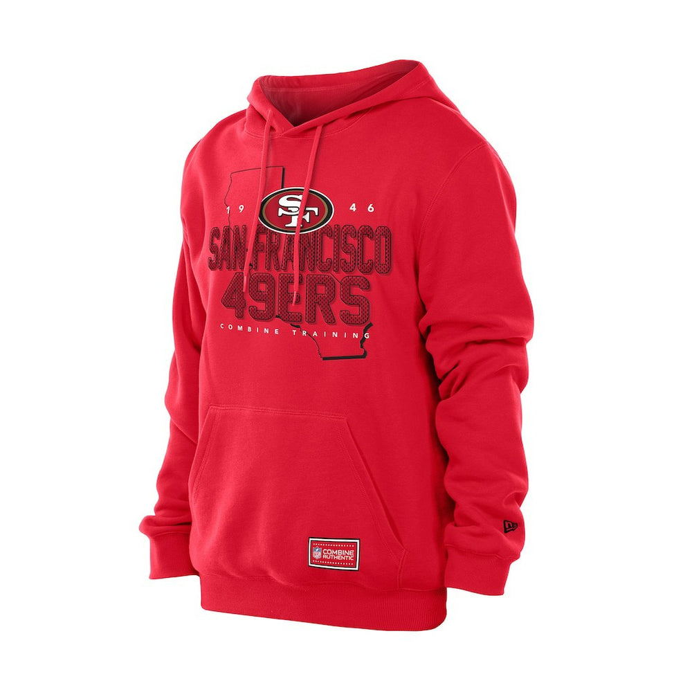 San Francisco 49ers Combine Authentic Local State Throwback Hoodie | NFL Near me