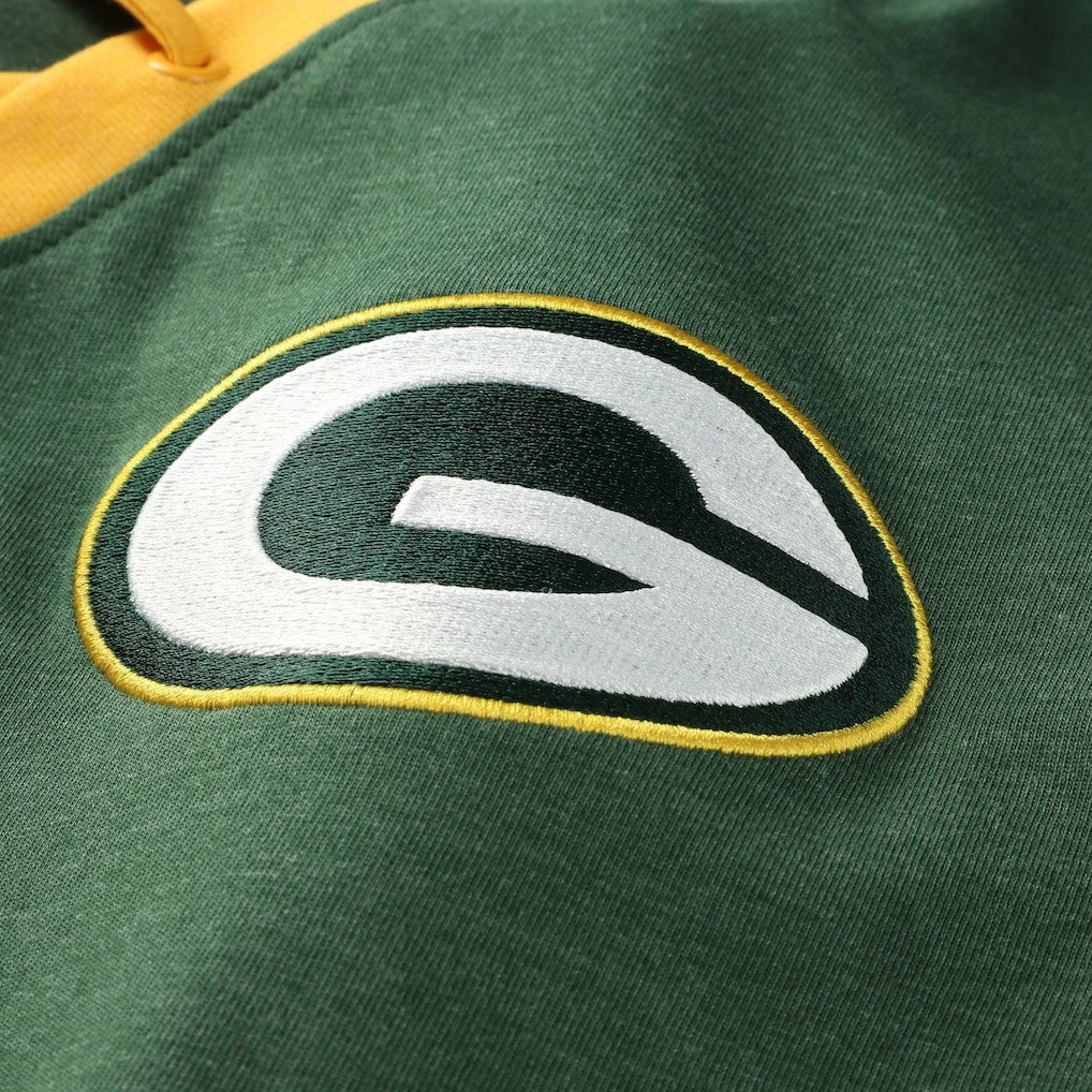 Green Bay Packers Women's Plus Size Throwback Lace-Up Long Sleeve T-Shirt | NFL On sale