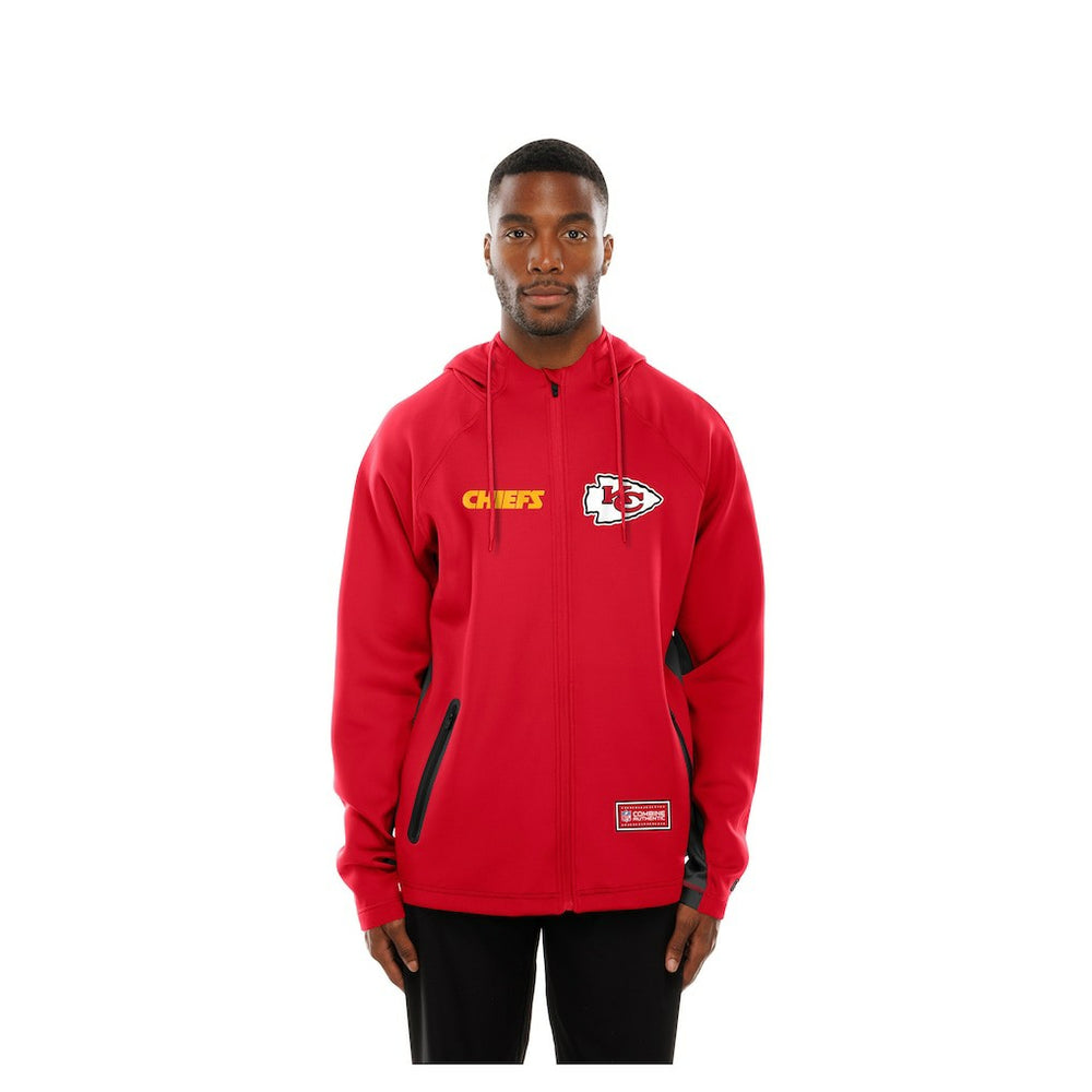 Kansas City Chiefs Combine Authentic Raglan Scuba Full-Zip Hoodie | NFL On sale