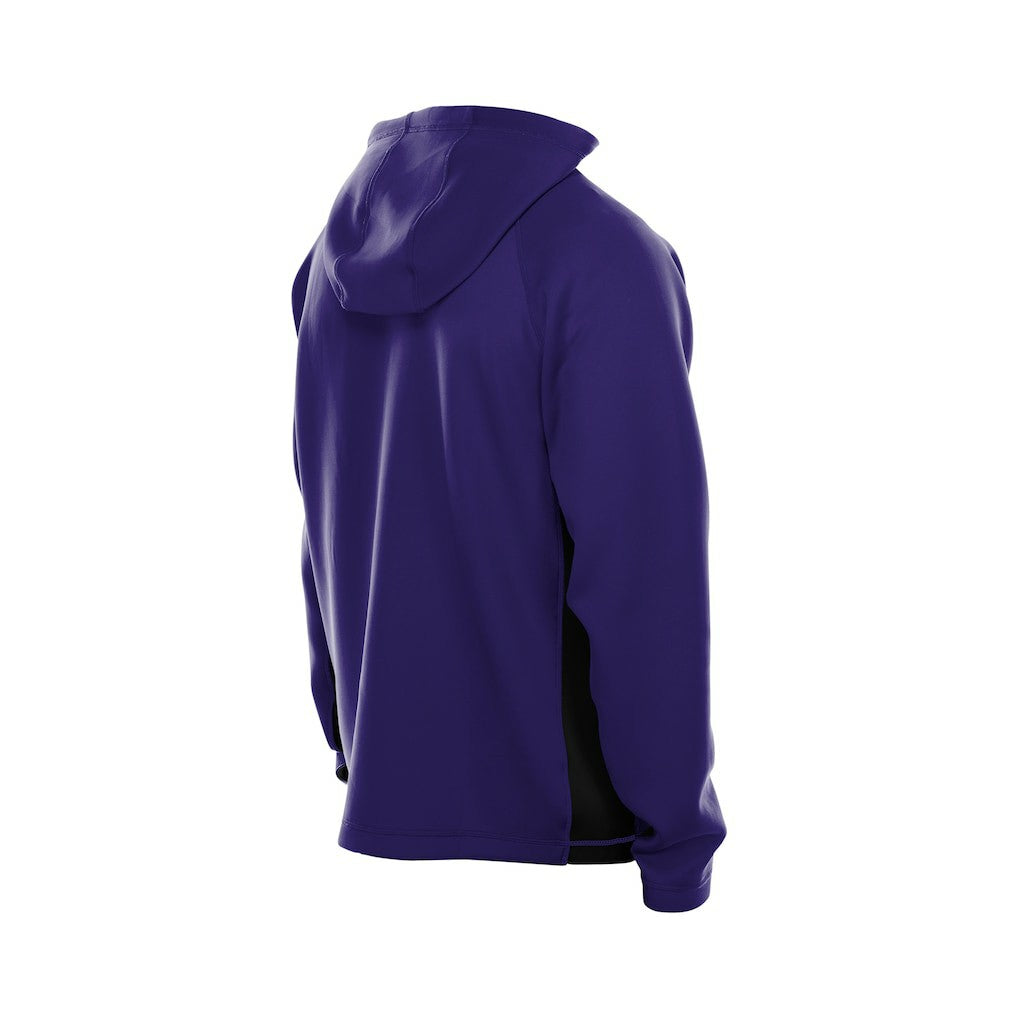 Baltimore Ravens Combine Authentic Raglan Scuba Full-Zip Hoodie | NFL Outlet