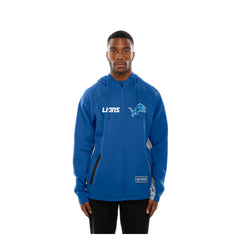 Detroit Lions Combine Authentic Raglan Scuba Full-Zip Hoodie | NFL Hot