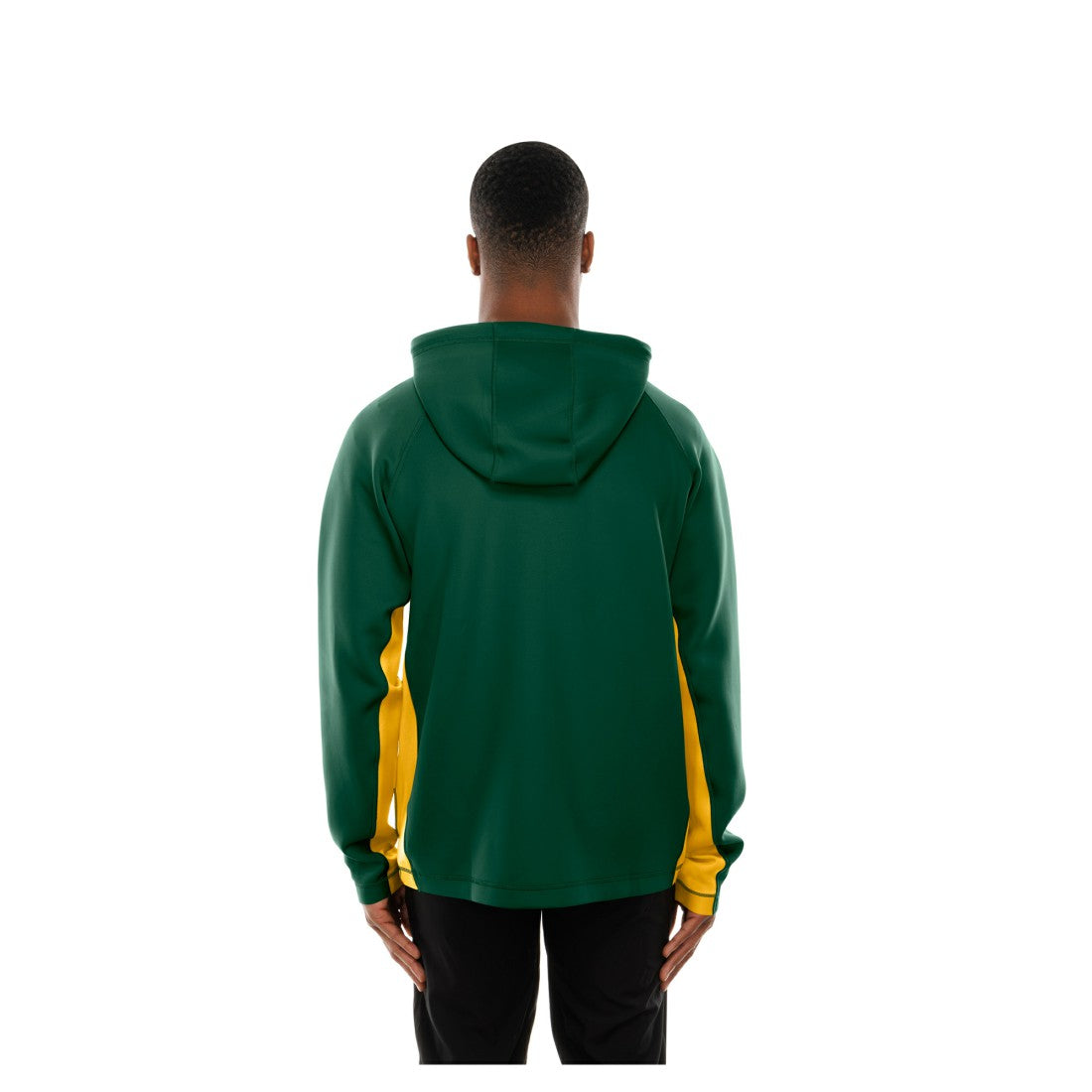 Green Bay Packers Combine Authentic Raglan Scuba Full-Zip Hoodie | NFL Outlet