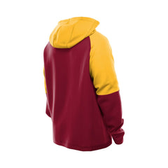 Washington Commanders Combine Authentic Color Block Raglan Pullover Hoodie | NFL Near me