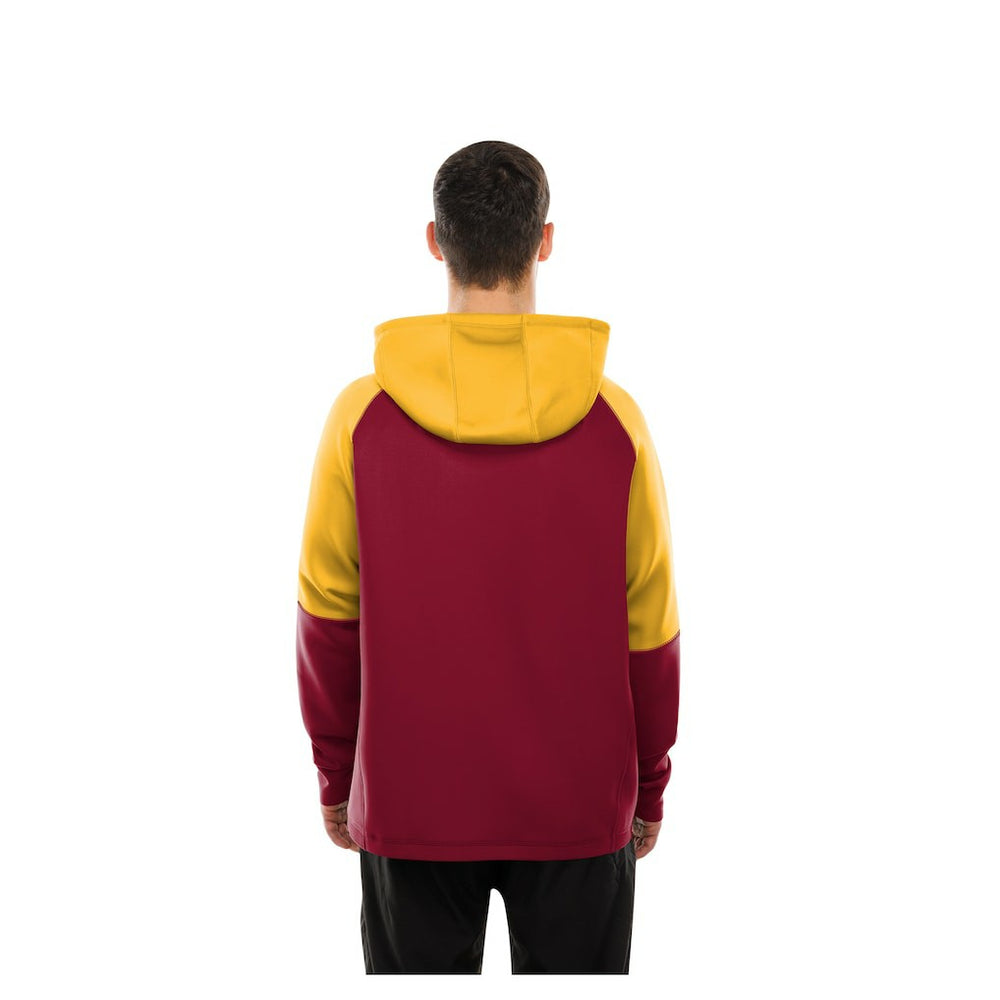 Washington Commanders Combine Authentic Color Block Raglan Pullover Hoodie | NFL Near me