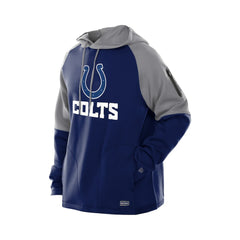 Indianapolis Colts Combine Authentic Color Block Raglan Pullover Hoodie | NFL On sale