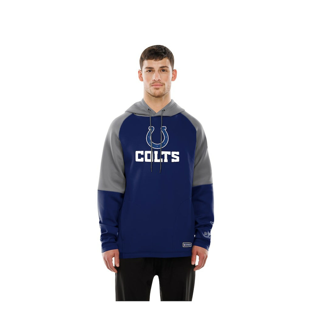 Indianapolis Colts Combine Authentic Color Block Raglan Pullover Hoodie | NFL On sale