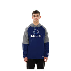 Indianapolis Colts Combine Authentic Color Block Raglan Pullover Hoodie | NFL On sale