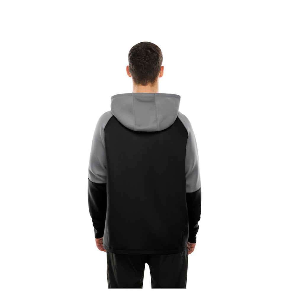 Las Vegas Raiders Combine Authentic Color Block Raglan Pullover Hoodie | NFL Outlet