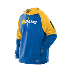 Los Angeles Rams Combine Authentic Color Block Raglan Pullover Hoodie | NFL Sale
