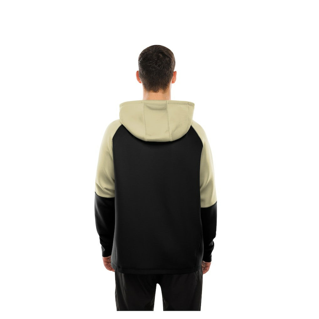 New Orleans Saints Combine Authentic Color Block Raglan Pullover Hoodie | NFL Discount