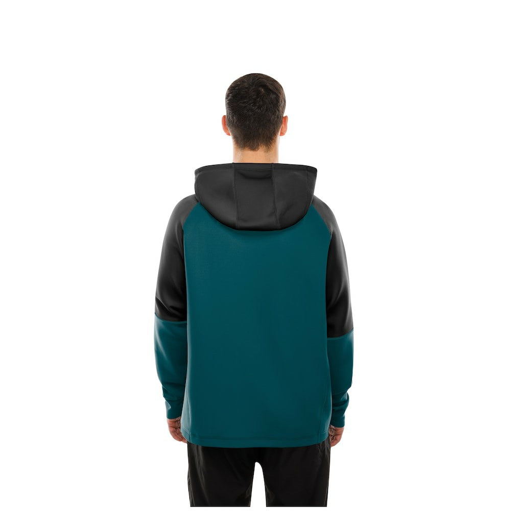 Philadelphia Eagles Combine Authentic Color Block Raglan Pullover Hoodie | NFL On sale