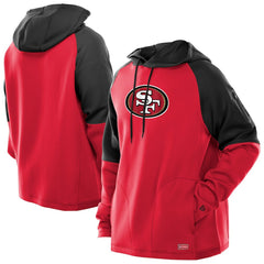 San Francisco 49ers Combine Authentic Color Block Raglan Pullover Hoodie | NFL Online