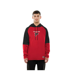 Atlanta Falcons Combine Authentic Color Block Raglan Pullover Hoodie | NFL Outlet