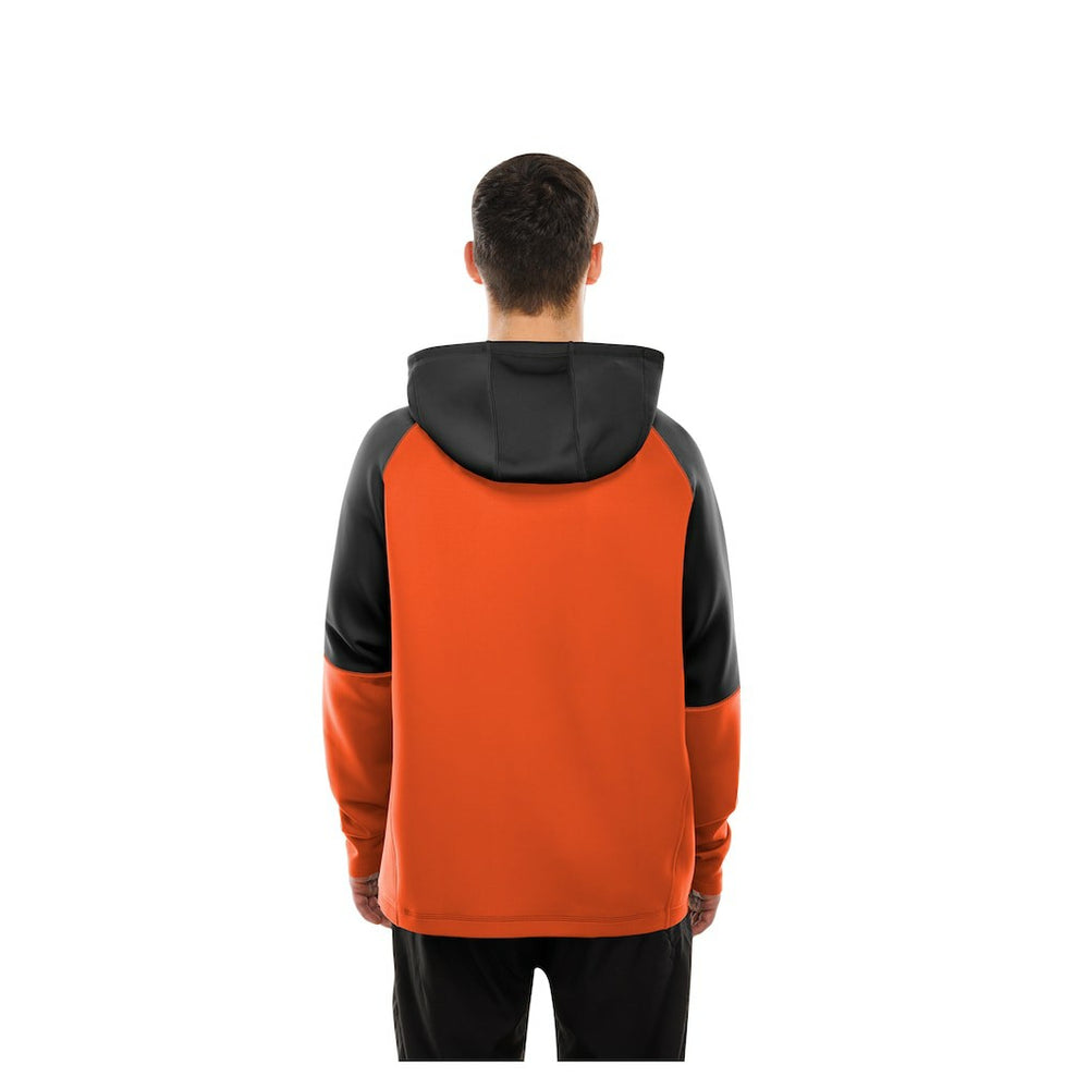 Cincinnati Bengals Combine Authentic Color Block Raglan Pullover Hoodie | NFL Discount