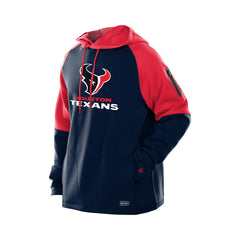 Houston Texans Combine Authentic Color Block Raglan Pullover Hoodie | NFL On sale