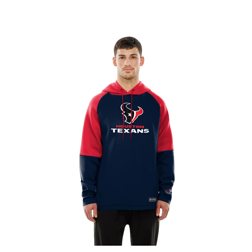Houston Texans Combine Authentic Color Block Raglan Pullover Hoodie | NFL On sale