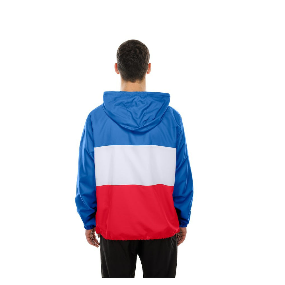 Buffalo Bills Ripstop Quarter-Zip Hooded Windbreaker | NFL Outlet