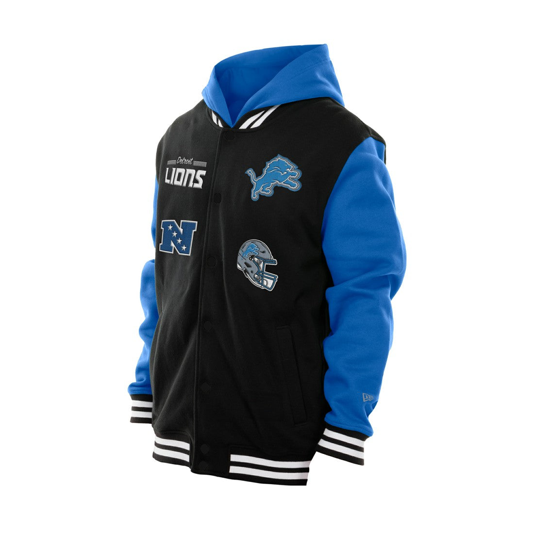 Detroit Lions Full-Snap Fleece Hoodie Jacket | NFL Hot