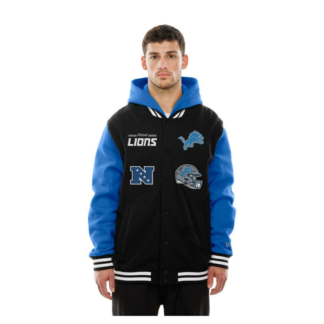 Detroit Lions Full-Snap Fleece Hoodie Jacket | NFL Hot