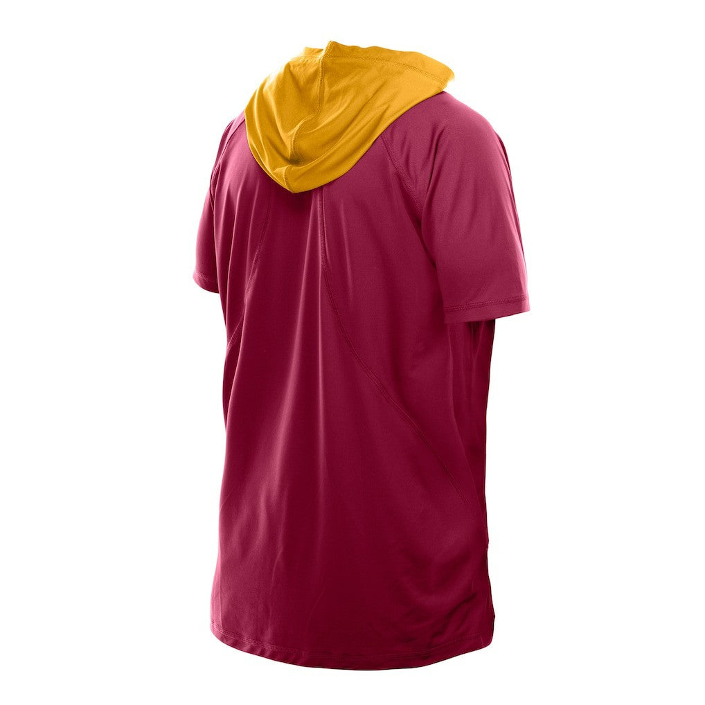 Washington Commanders Combine Authentic Hooded Raglan Short-Sleeve T-Shirt | NFL Hot