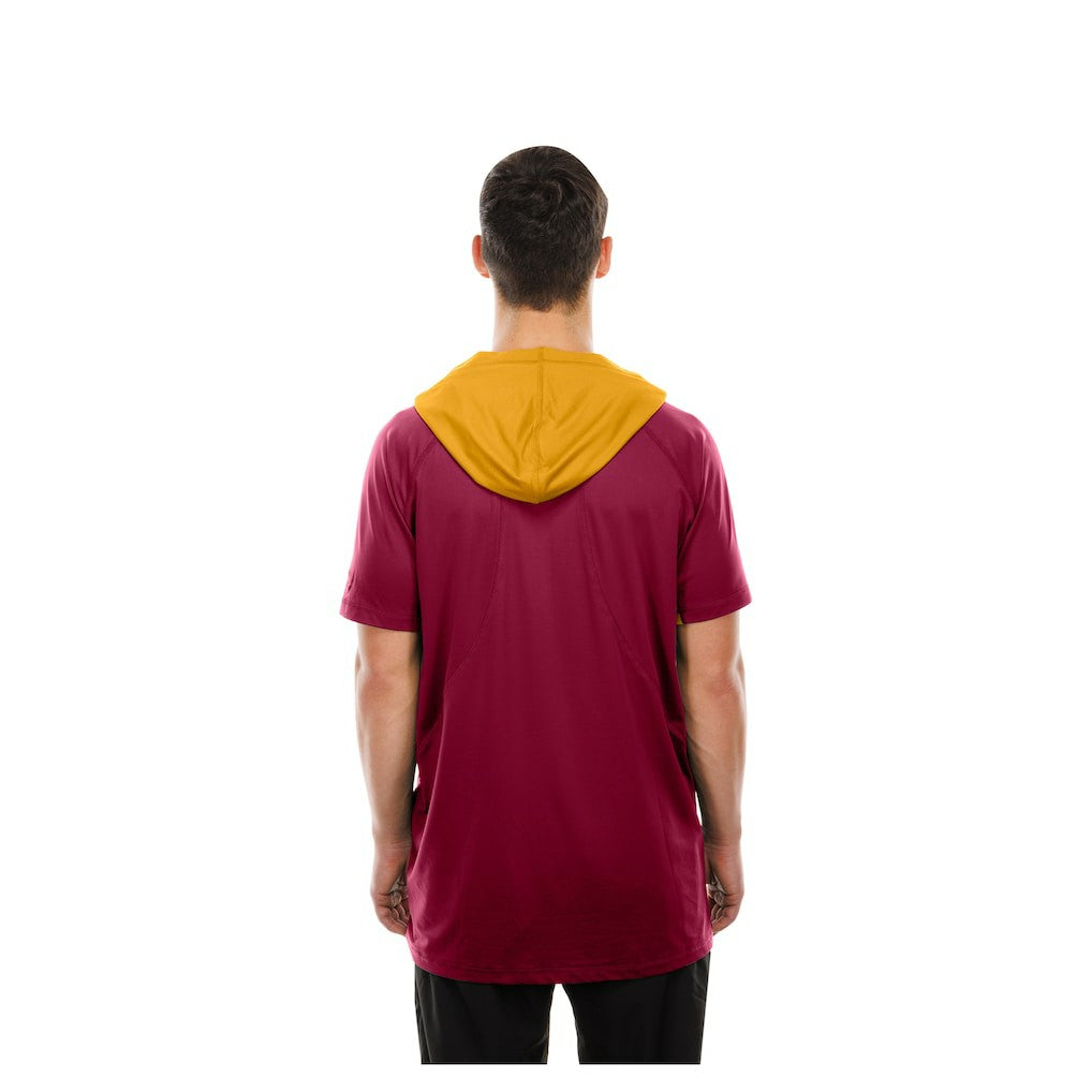 Washington Commanders Combine Authentic Hooded Raglan Short-Sleeve T-Shirt | NFL Hot