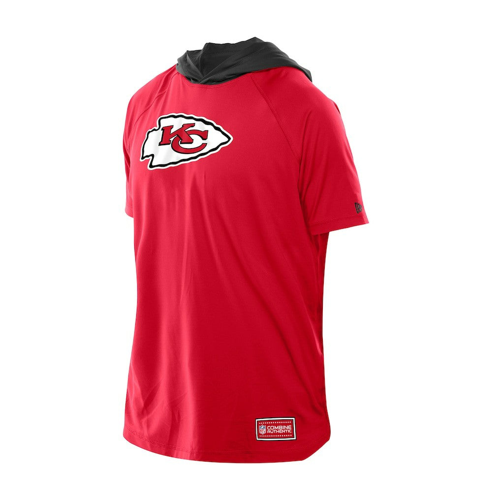 Kansas City Chiefs Combine Authentic Hooded Raglan Short-Sleeve T-Shirt | NFL On sale