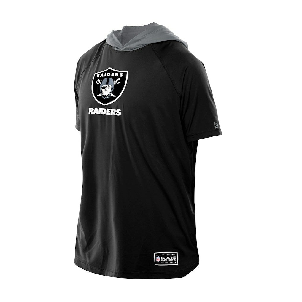 Las Vegas Raiders Combine Authentic Hooded Raglan Short-Sleeve T-Shirt | NFL Near me