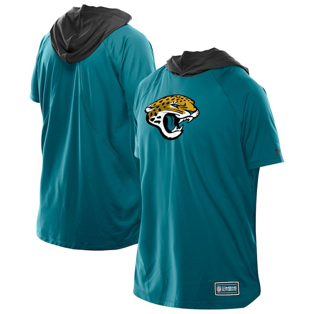 Jacksonville Jaguars Combine Authentic Hooded Raglan Short-Sleeve T-Shirt | NFL Sale
