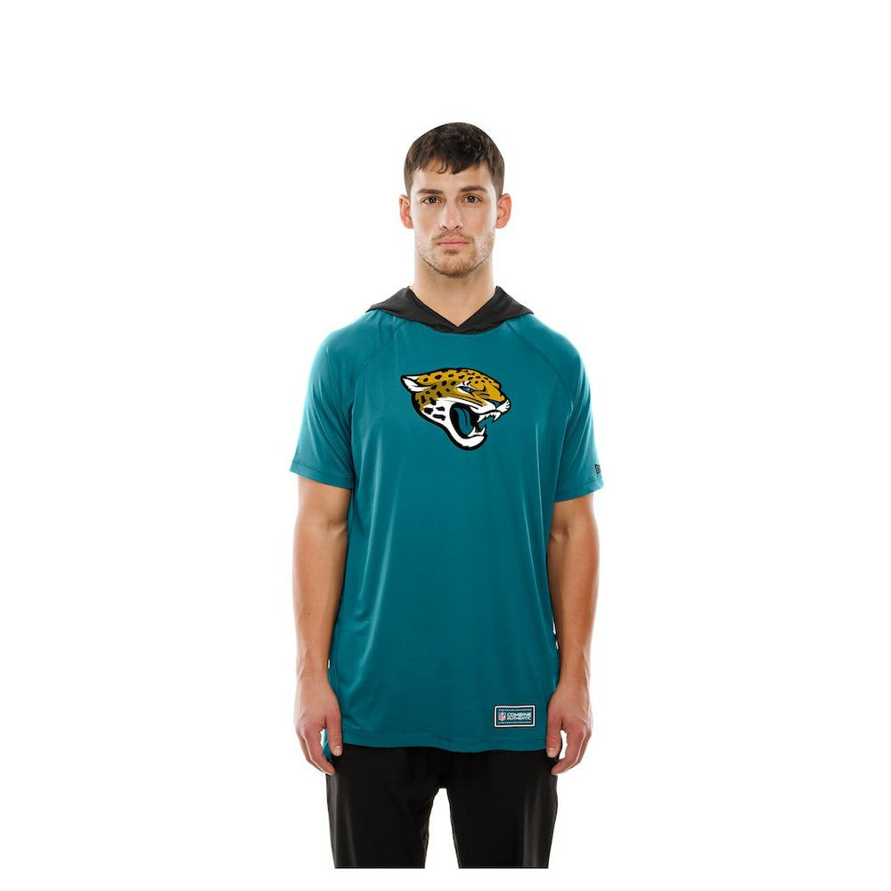 Jacksonville Jaguars Combine Authentic Hooded Raglan Short-Sleeve T-Shirt | NFL Sale