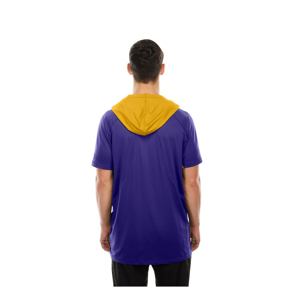 Minnesota Vikings Combine Authentic Hooded Raglan Short-Sleeve T-Shirt | NFL Outlet