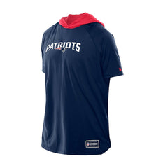 New England Patriots Combine Authentic Hooded Raglan Short-Sleeve T-Shirt | NFL Outlet