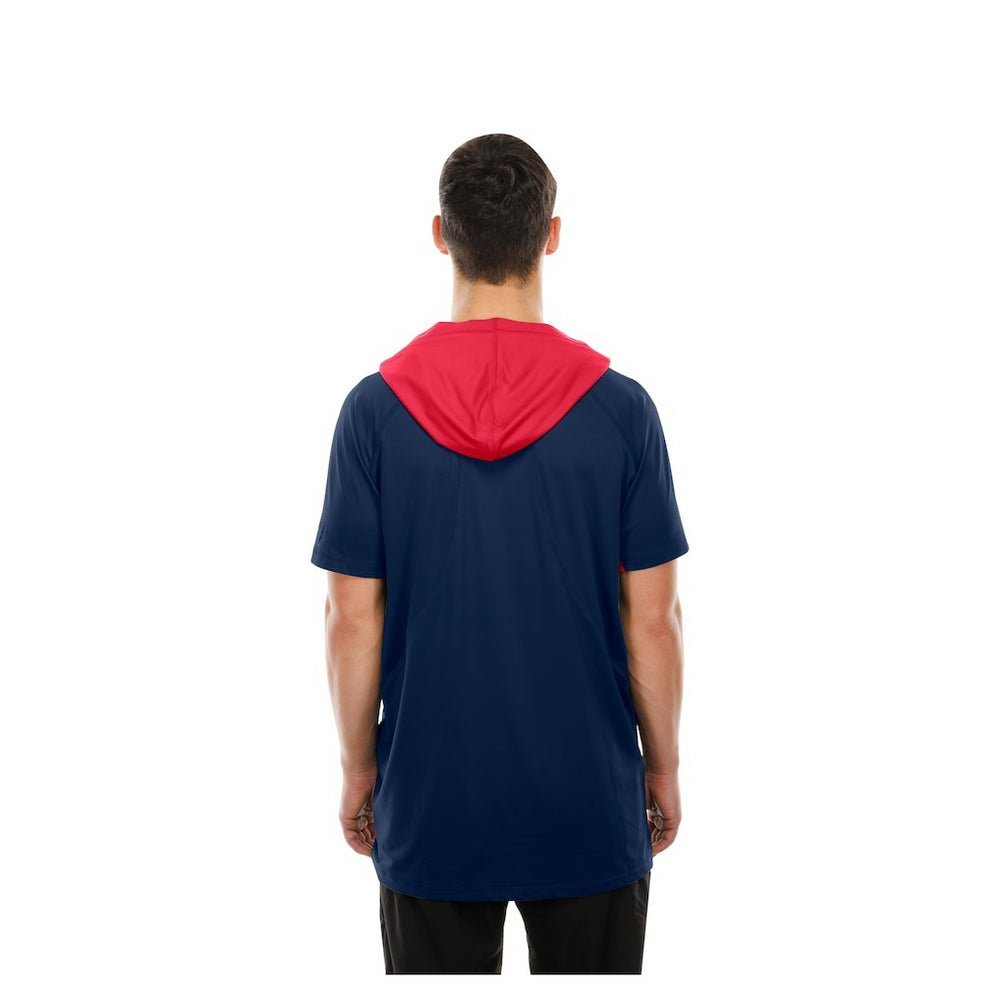 New England Patriots Combine Authentic Hooded Raglan Short-Sleeve T-Shirt | NFL Outlet