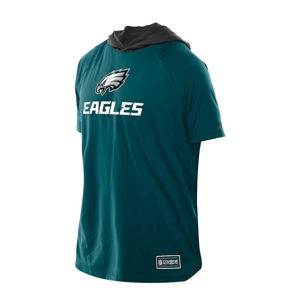 Philadelphia Eagles Combine Authentic Hooded Raglan Short-Sleeve T-Shirt | NFL Near me