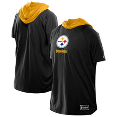 Pittsburgh Steelers Combine Authentic Hooded Raglan Short-Sleeve T-Shirt | NFL On sale